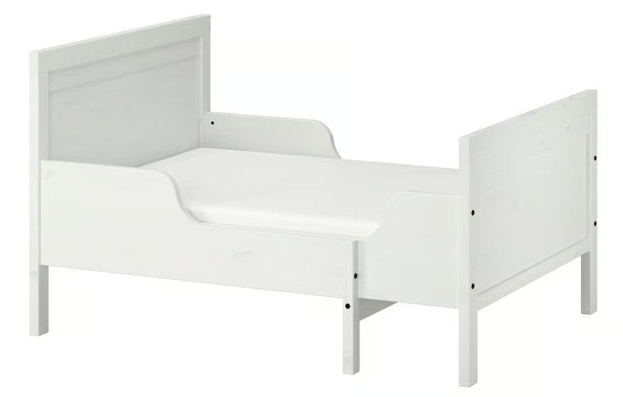 Lit évolutif Ikea Sundvik + matelas en mousse en 3 parties, Enfants & Bébés, Enlèvement, Utilisé, 85 à 100 cm, Matelas
