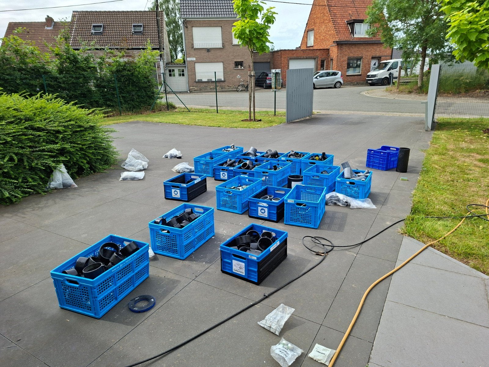 Bakken vol loodgieterspullen! Bakken zelf niet inbegrepen.