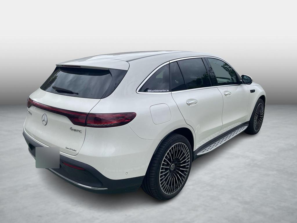 Mercedes-Benz EQC 400 4MATIC AMG LINE + LEDER EXCLUSIVE + CA, Auto's, Automaat, 80 kWh, 40 min, 408 pk