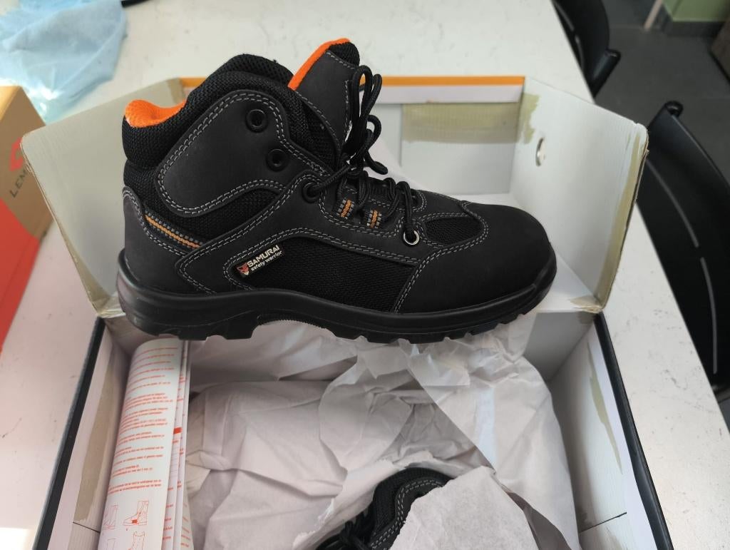 Chaussures de sécurité SAMURAI Verano – pointure 40., Neuf, Enlèvement ou Envoi, Noir, Samurai
