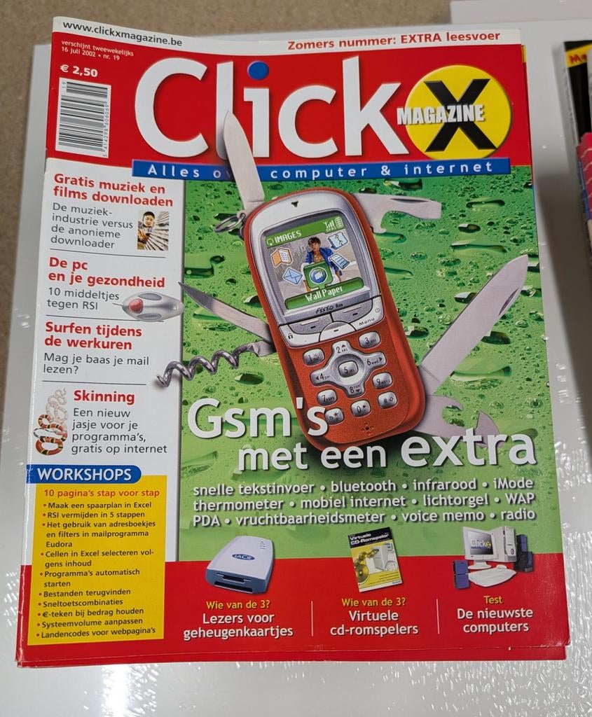 Computer magazines, o.a. Clickx, Linux magazine, C't, Livres, Journaux & Revues, Enlèvement, Comme neuf, Science et Nature