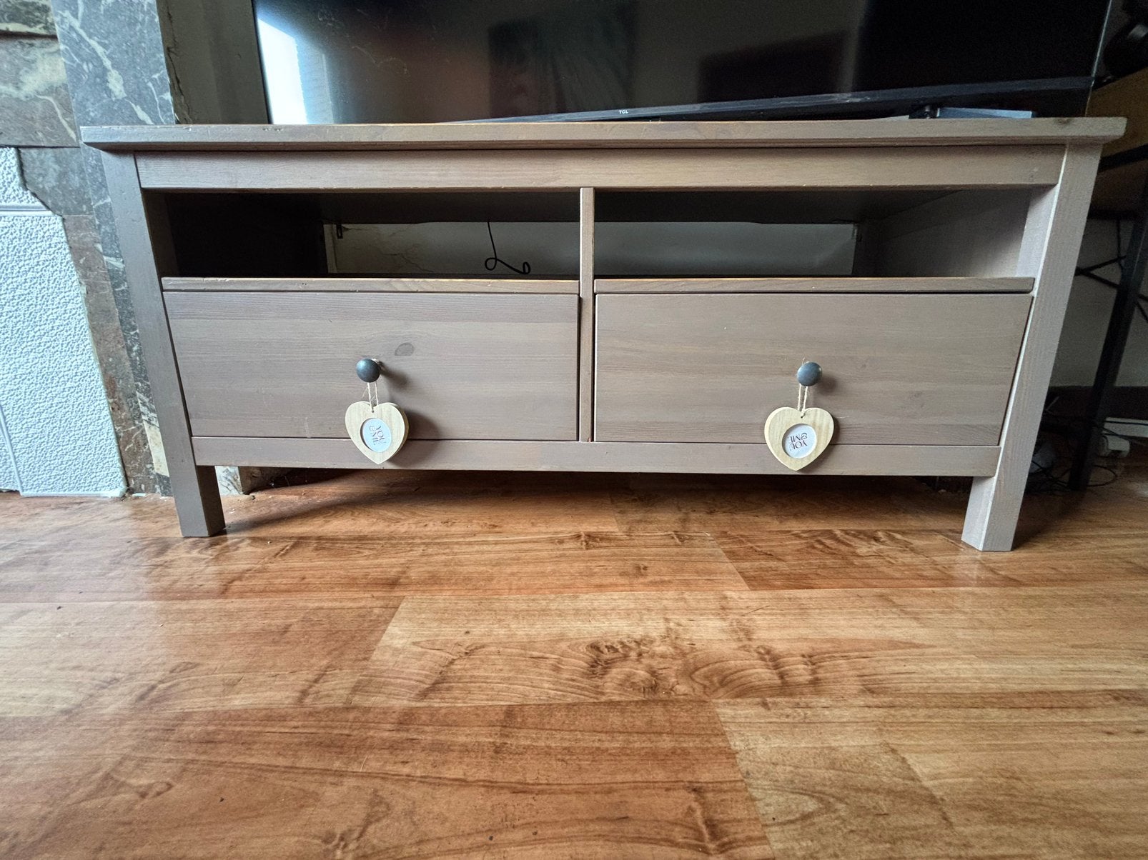 Meuble TV, Maison & Meubles, Teck, 25 à 50 cm, Moins de 100 cm, 100 à 150 cm
