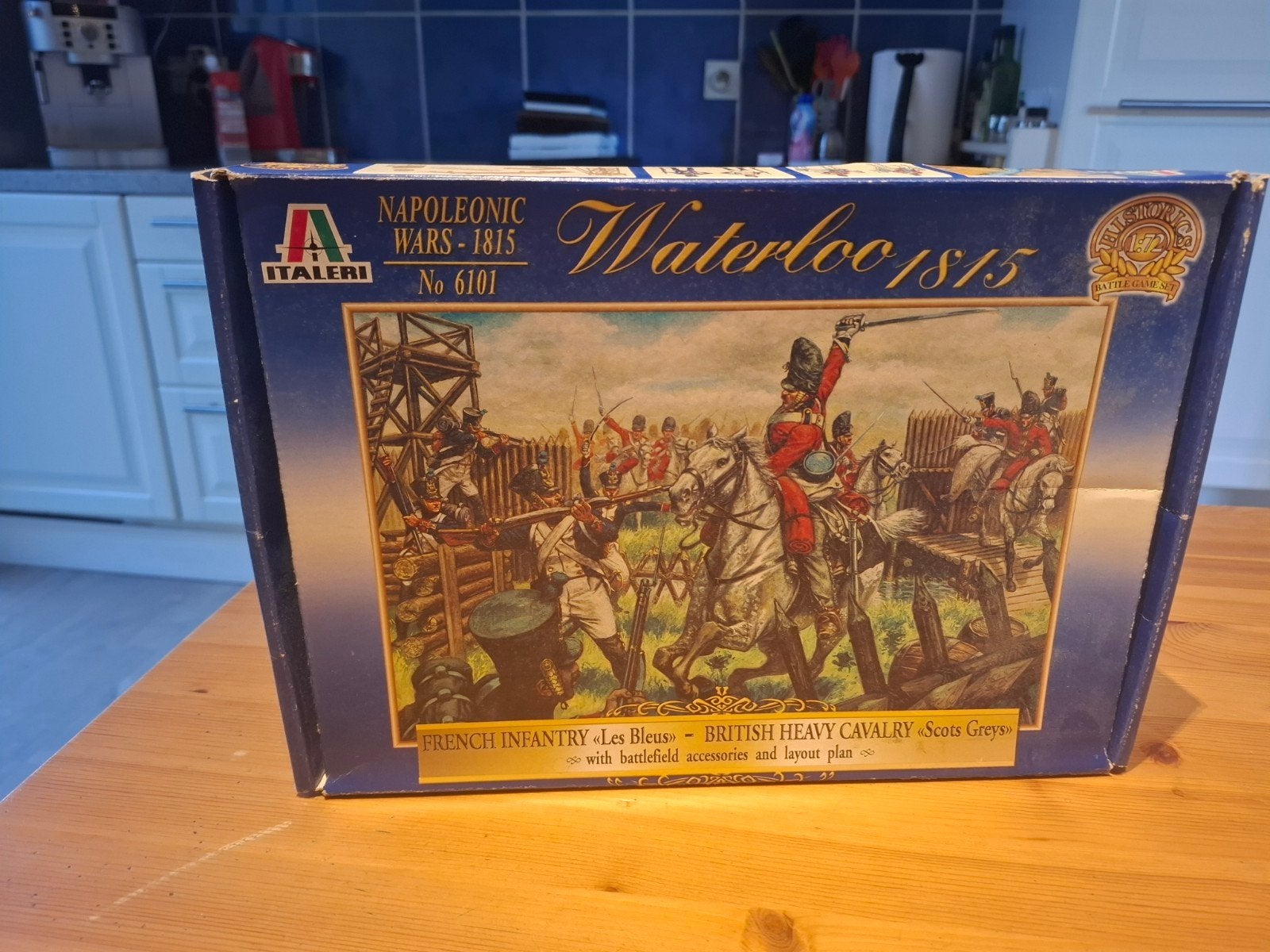 napoleonic wars WATERLOO 1815, Ophalen of Verzenden, Zo goed als nieuw, 1:50 of kleiner, Figuur of Figuren