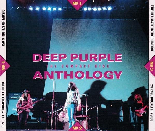 2CD Deep Purple – The Compact Disc Anthology - 1991, CD & DVD, CD | Rock, Enlèvement ou Envoi, Comme neuf, Autres genres