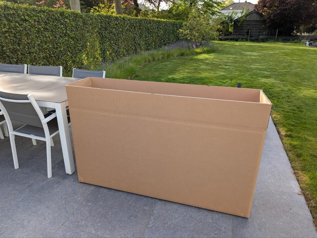 Zeer stevige grote 3laags kartonnen dozen 80stuks nieuw., Doe-het-zelf en Bouw, Kratten en Dozen, Doos, 100 cm of meer, Opvouwbaar