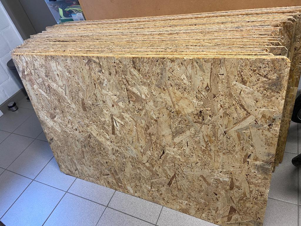 OSB platen, Doe-het-zelf en Bouw, Ophalen, Zo goed als nieuw, Minder dan 20 mm