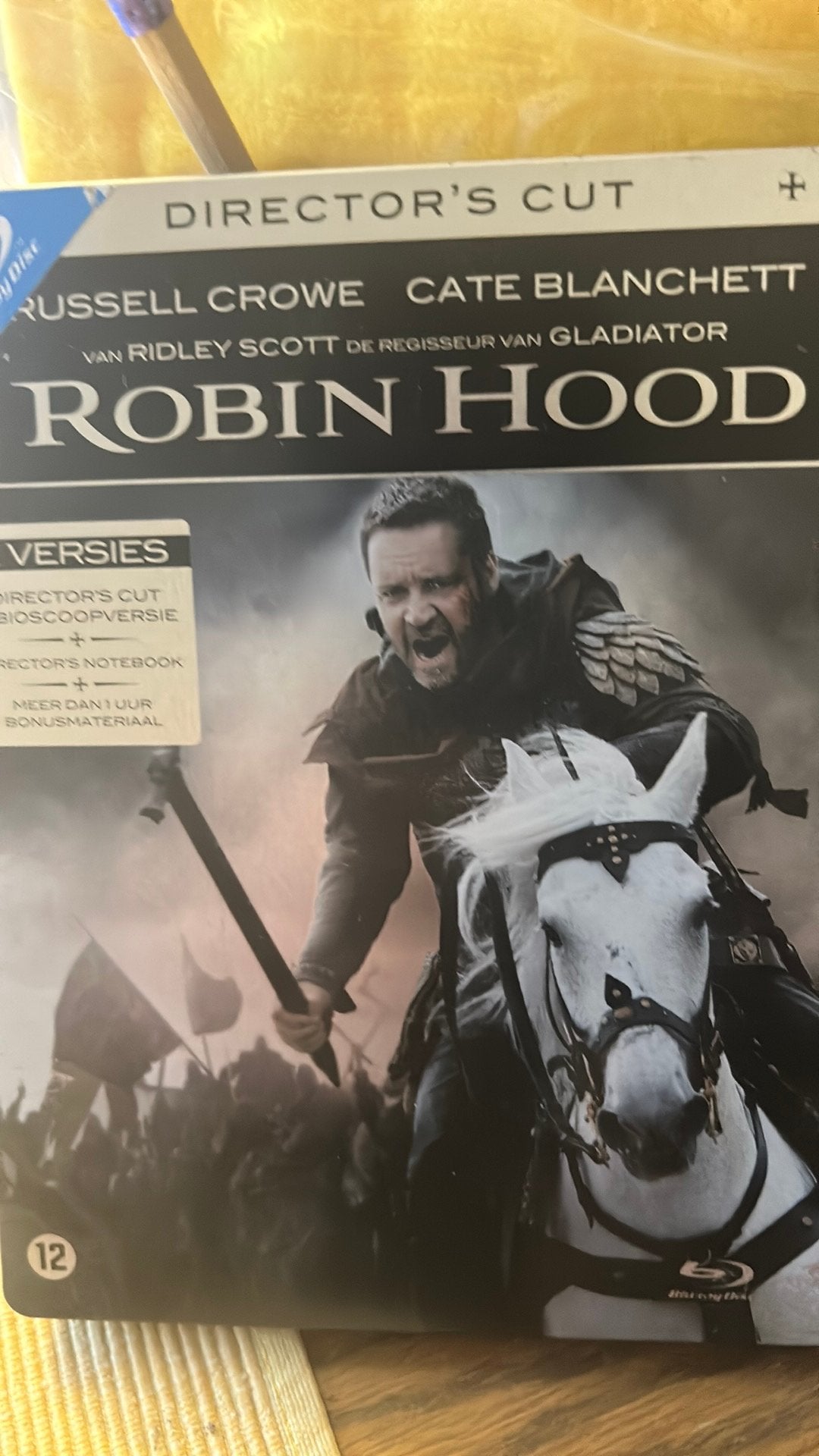 Robin Hood (Blueray), Cd's en Dvd's, Ophalen of Verzenden, Zo goed als nieuw