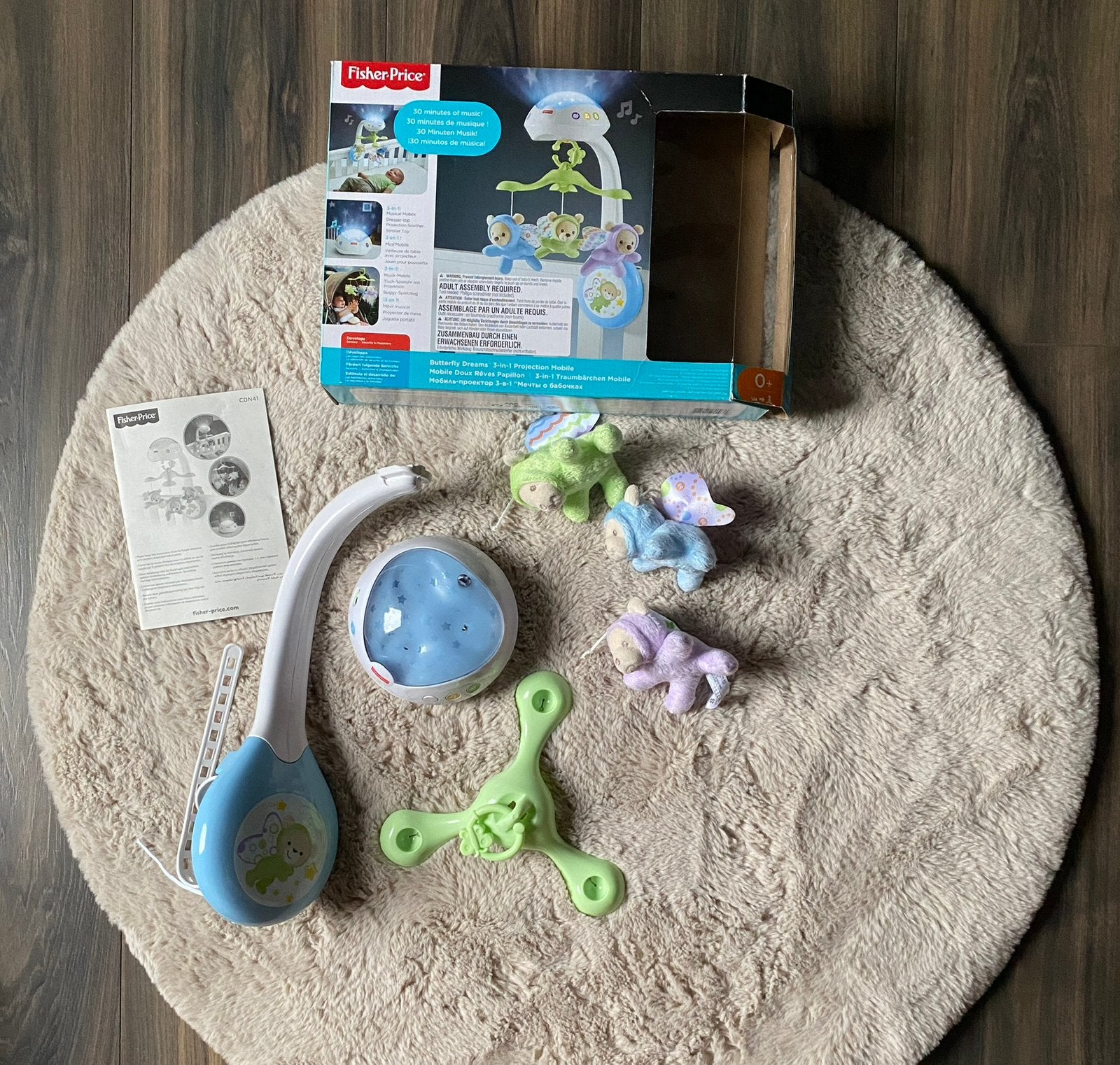 Muziekmobiel Fisherprice met sterrenprojectie, Kinderen en Baby's, Speelgoed | Fisher-Price, Ophalen of Verzenden, Gebruikt, Overige typen
