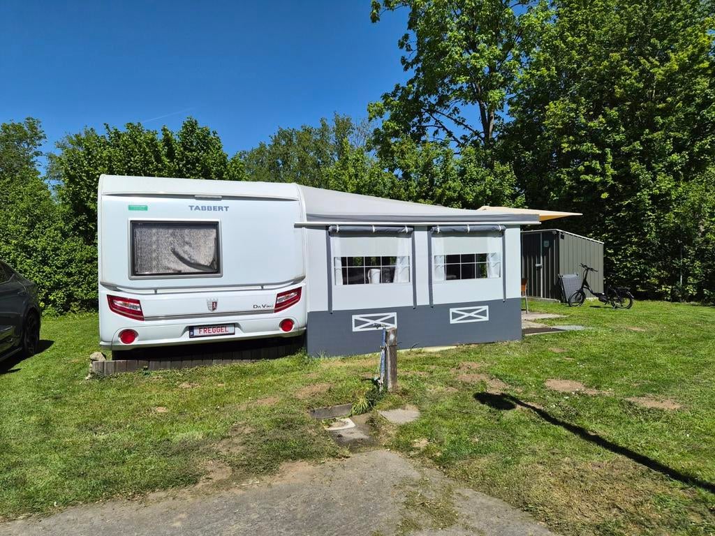 Tabbert Da vinci 655 KD 2019, Caravans en Kamperen, Stapelbed, Rondzit, Tabbert, Particulier