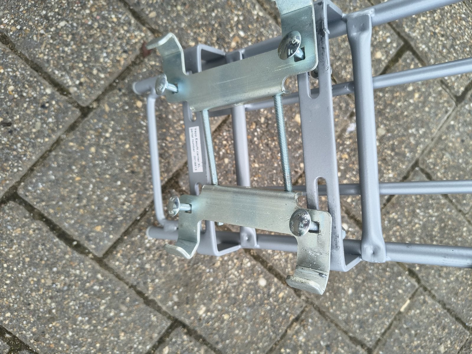 Compleet fiets stoeltje van Bobbi verlengde bagagedrager, Ophalen, Gebruikt