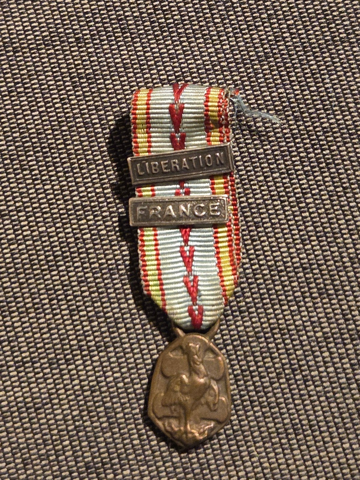 Miniatuur medaille Frankrijk, Ophalen of Verzenden