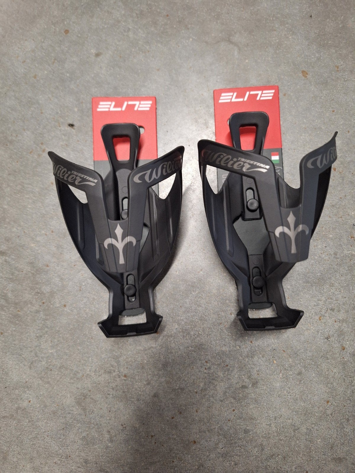 2 nieuwe bidonhouders elite vico carbon, Fietsen en Brommers, Ophalen, Carbon
