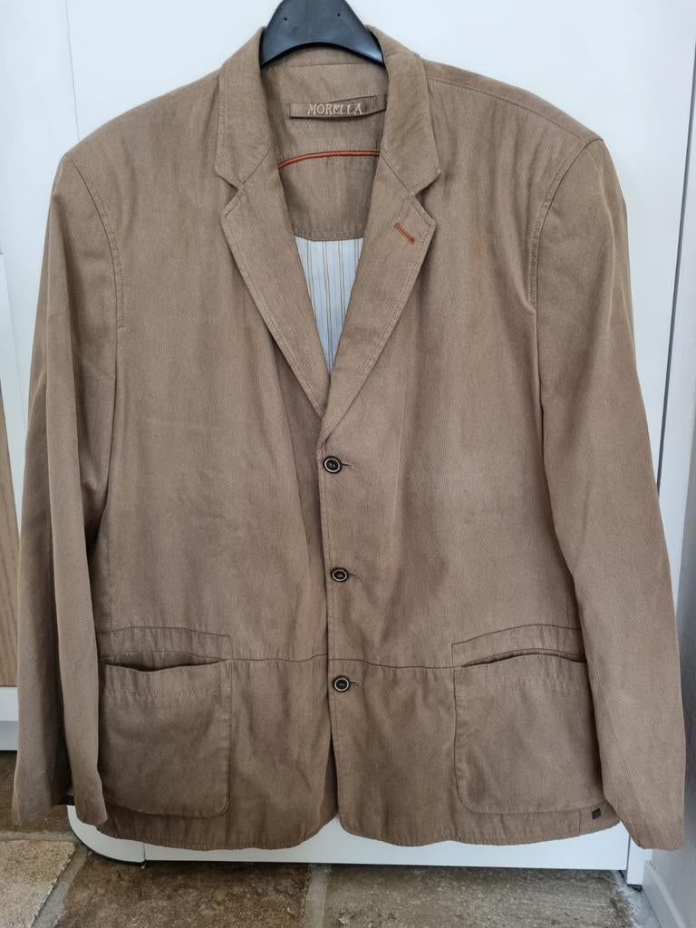 Sportieve bruine blazer Morella maat 3 Xl, Kleding | Heren, Kostuums en vesten, Morella, Bruin, Overige maten, Ophalen of Verzenden