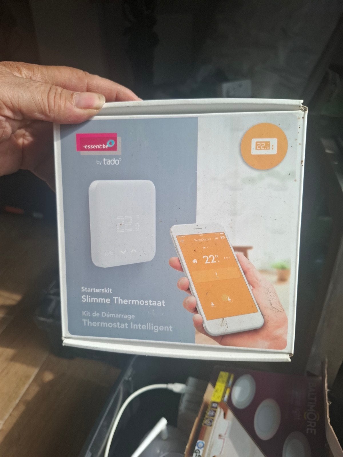 kamer thermostaat, Ophalen