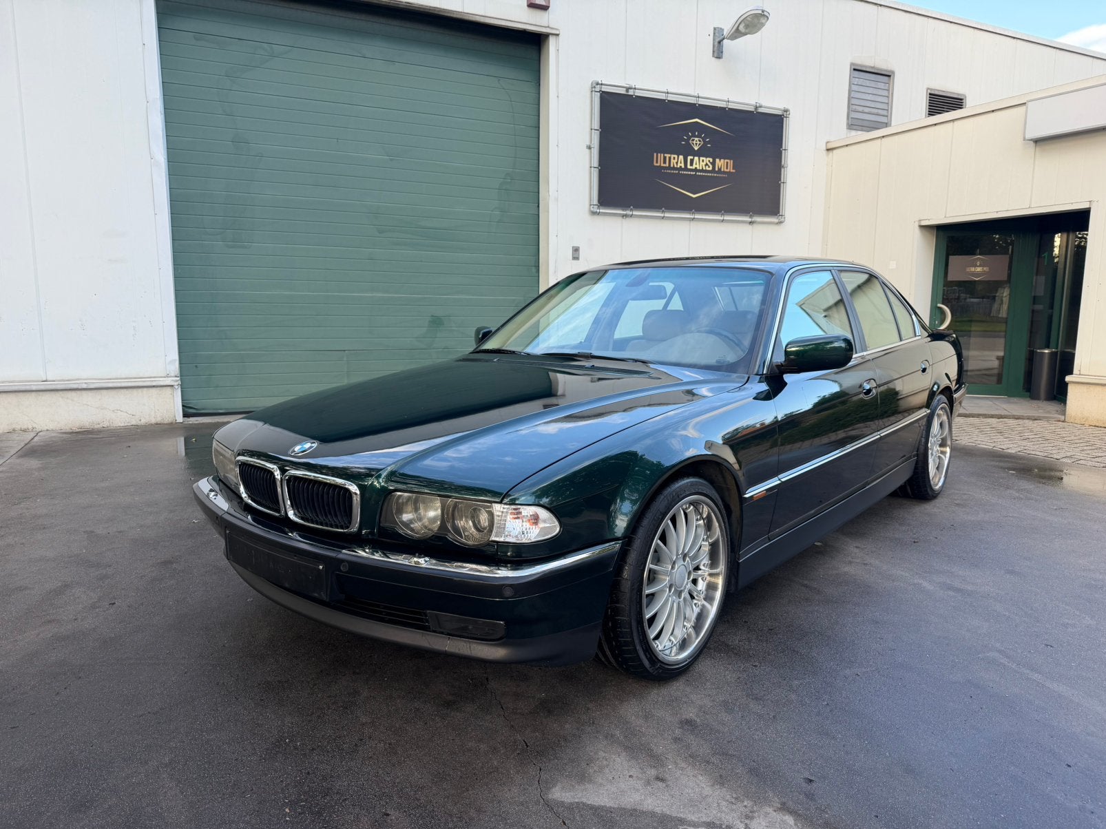 BMW 728i E38 Automaat/Facelift/Xenon/Leder/Navi/GEKEURD, Auto's, Dealer onderhouden, 7 Reeks, Leder, Bedrijf