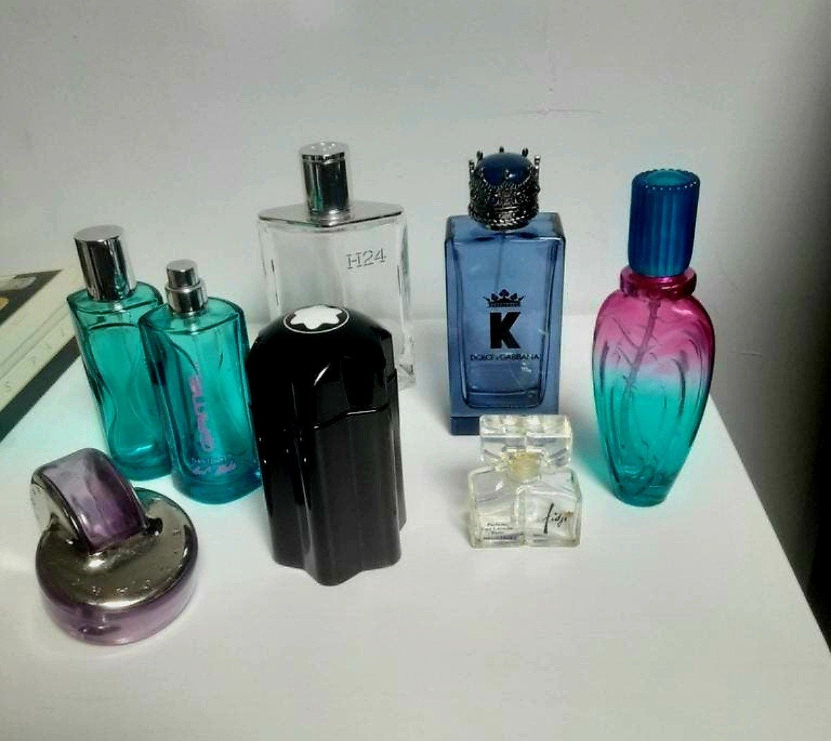 Vintage lege parfumflacons – Escada, D&G, Paco Rabanne e.a., Ophalen of Verzenden, Parfumfles