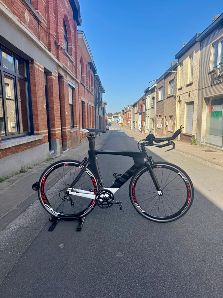 Cervelo P3 triatlonfiets tijdritfiets maat medium (54), Vélos & Vélomoteurs, Frein sur jante, Enlèvement, 28 pouces, 53 à 57 cm