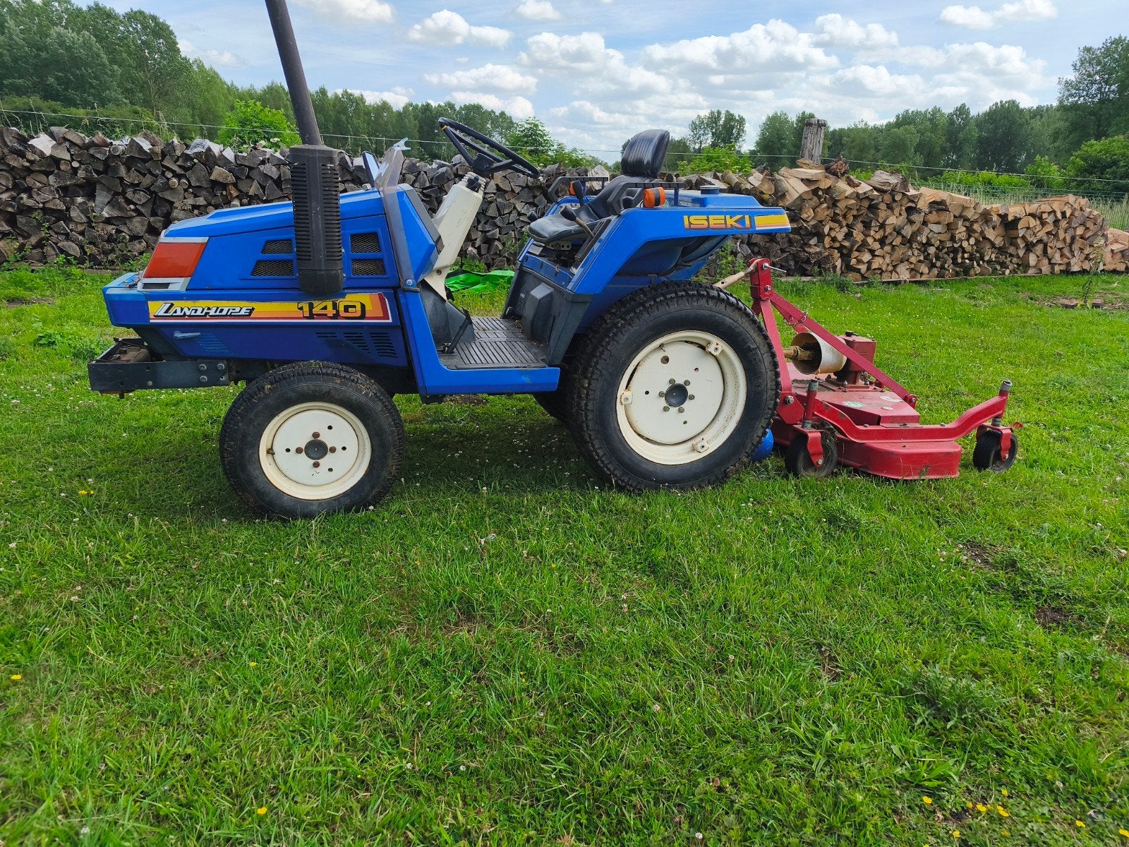 Micro tracteur iseki, Articles professionnels, Enlèvement