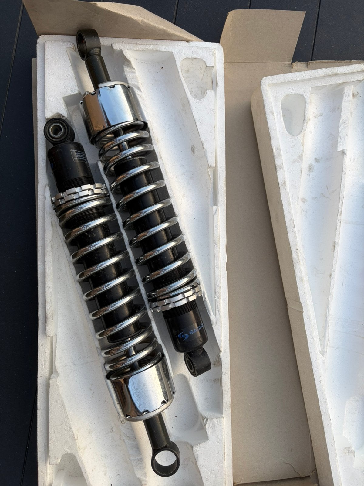 Sachs Moto Guzzi V7 Classic schokdempers, Motoren, Ophalen of Verzenden, Gebruikt