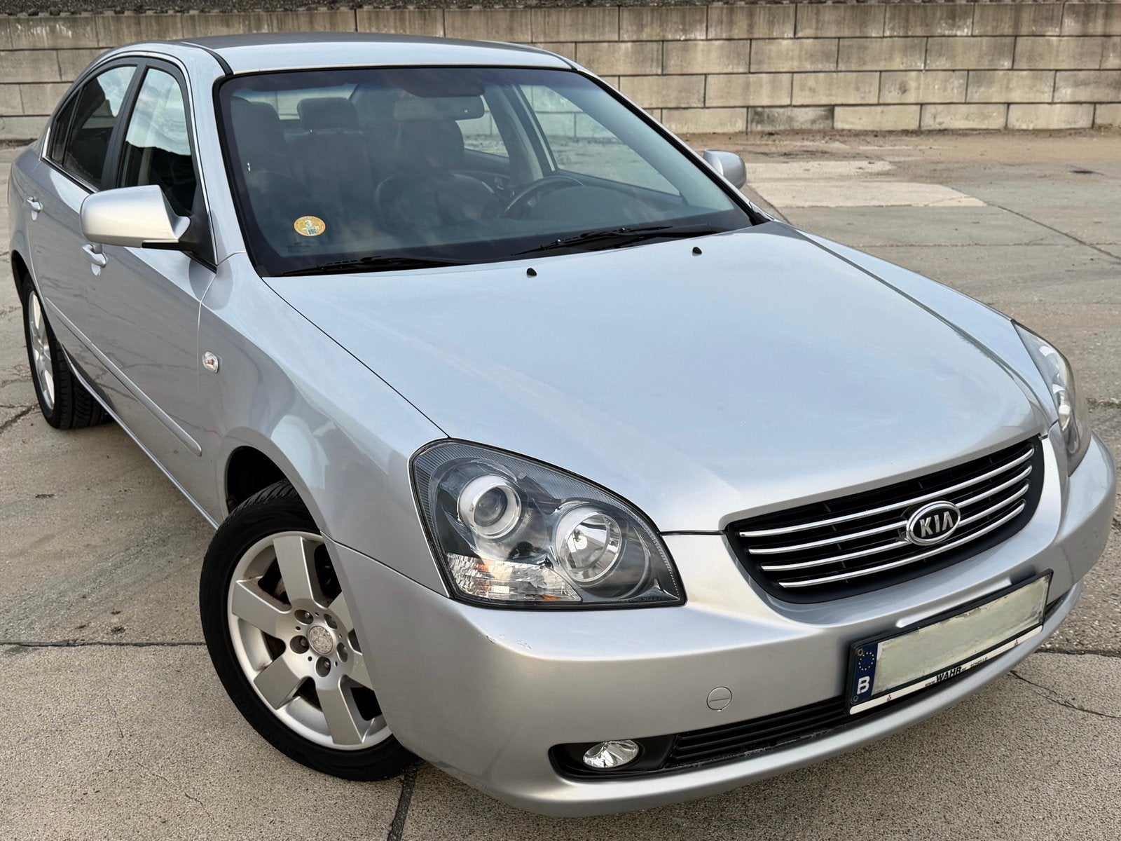 Kia Magentis 2.0 CRDi met 103.000km Airco Met keuring !, Autos, Kia, Cuir, Argent ou Gris, Achat, 4 portes