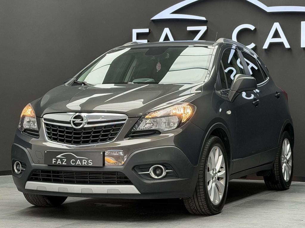 Opel Mokka 1.4 Turbo 4x2 Cosmo * CUIR + GPS + CLIM + GARANTI, Auto's, Voorwielaandrijving, 1828 kg, Gebruikt, 4 cilinders