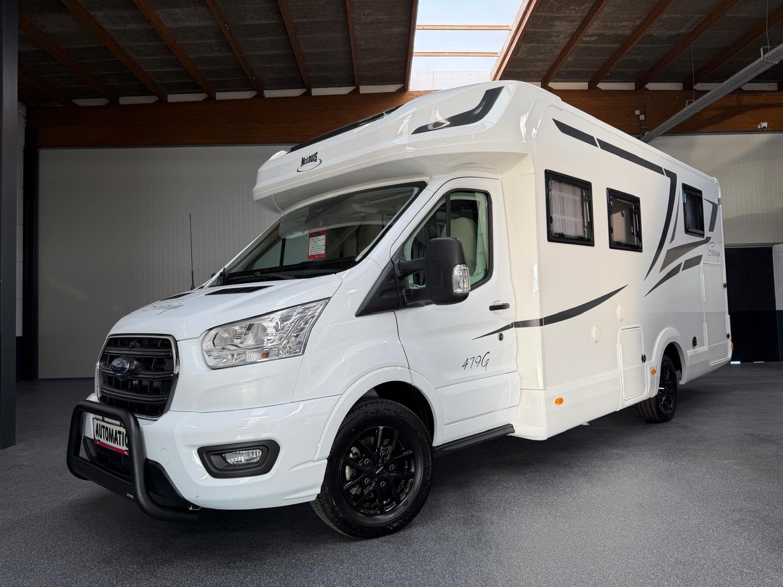 Ford Transit McLouis Sovereign 479 G, Caravans en Kamperen, Automaat, Ringverwarming, Ford, Douche