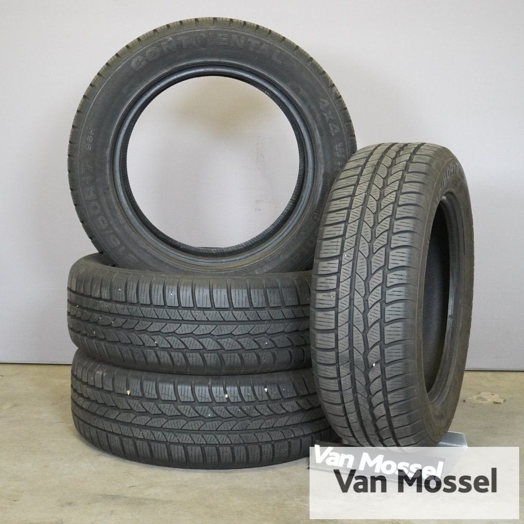 Continental 4X4 WinterContact 215/60/R17, Autos : Pièces & Accessoires, Pneus & Jantes, Véhicule de tourisme, -, Utilisé, -