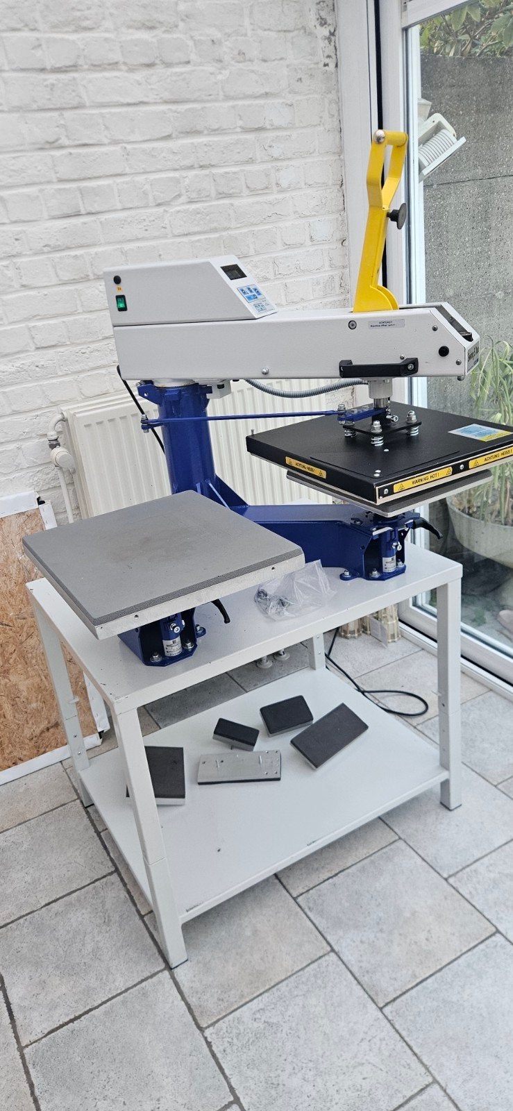 SCHULZE Swing S Duo + Acc professionele transferpers, Ophalen, Gebruikt