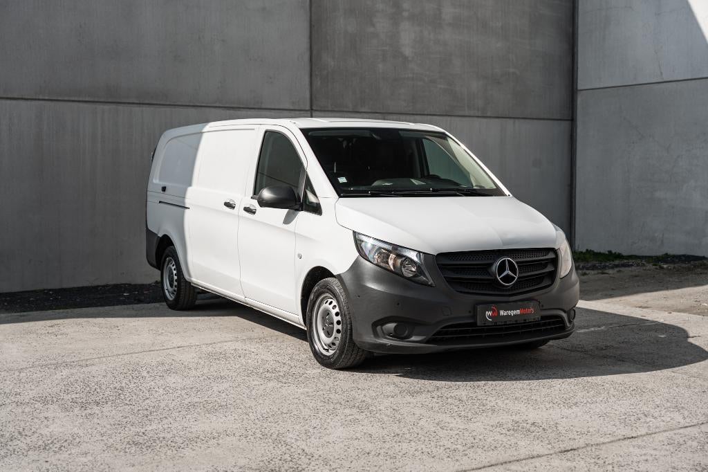 Mercedes Vito 116cdi - Automaat- Airco- CruiseControl- Navi, Auto's, Stof, 4 cilinders, Parkeersensor, Wit