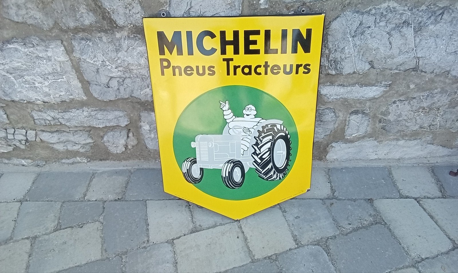 plaque émaillée, Collections, Enlèvement