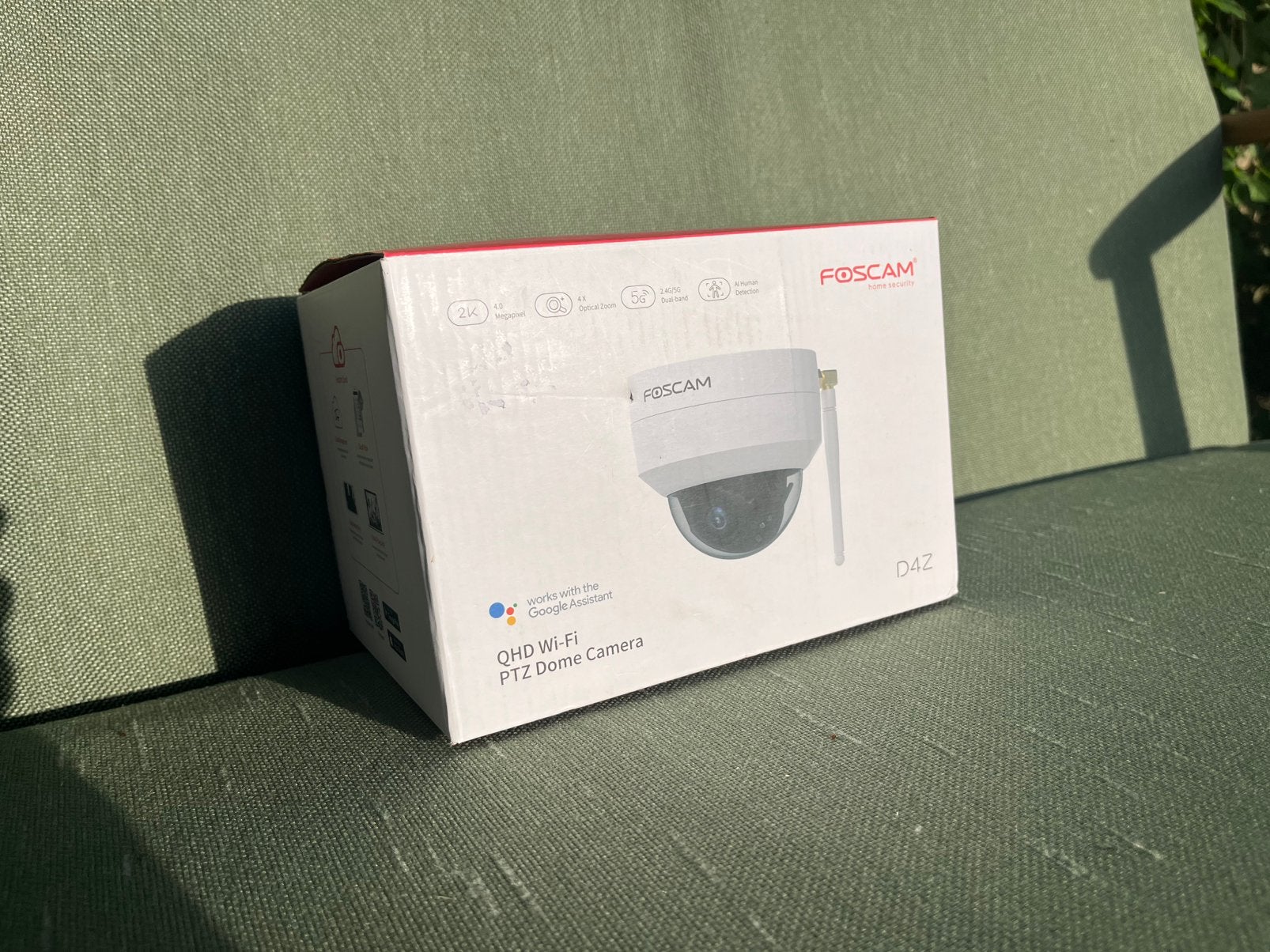 Caméra dôme Ptz Wi-Fi Qhd de Foscam, TV, Hi-fi & Vidéo, Envoi, Neuf, Caméra extérieure