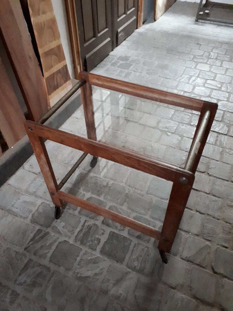 petite table desserte, Ophalen, Gebruikt, 50 tot 100 cm, Glas