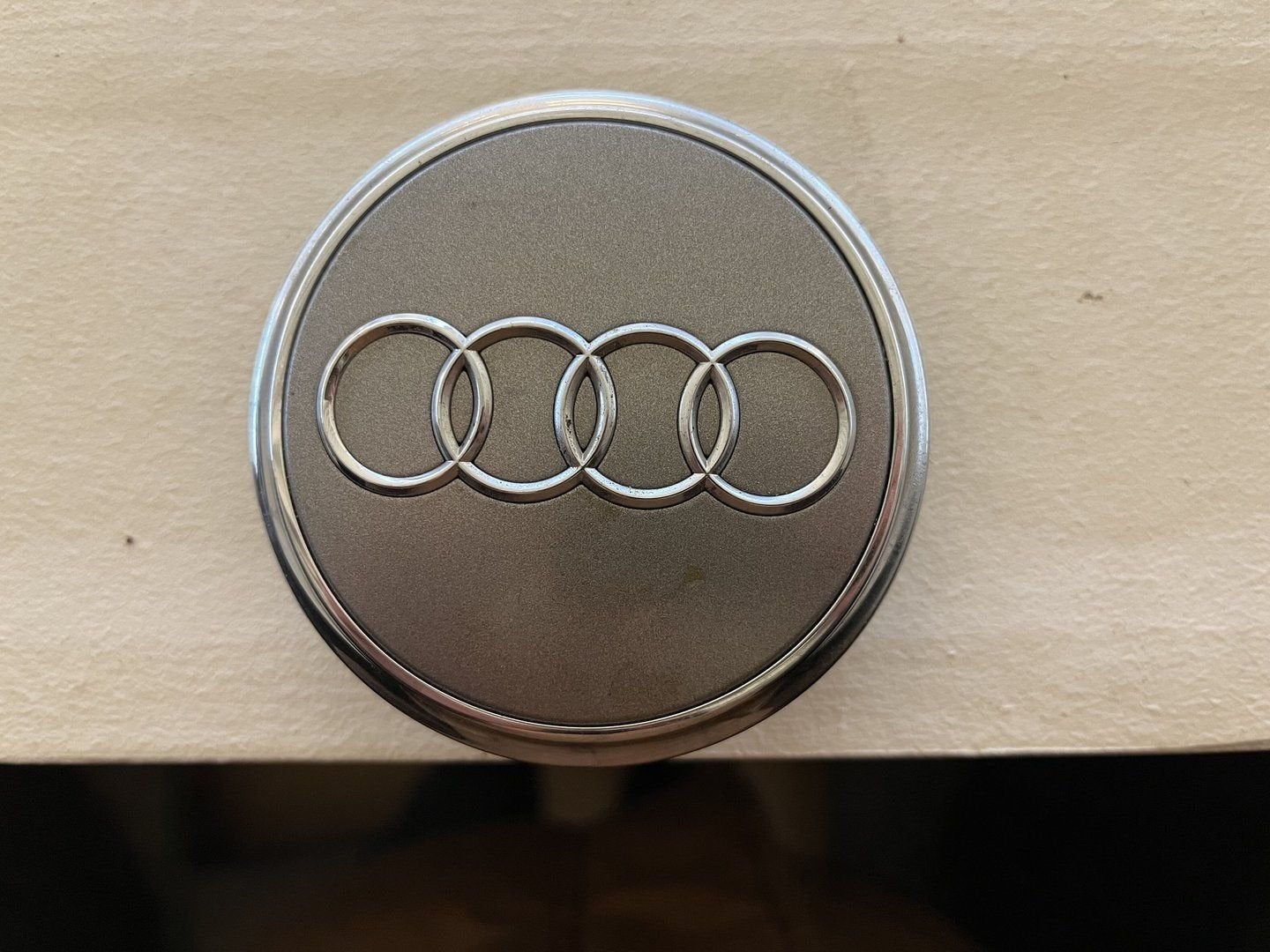 4x Audi hart naafkapjes, Gebruikt, -, -, Ophalen of Verzenden