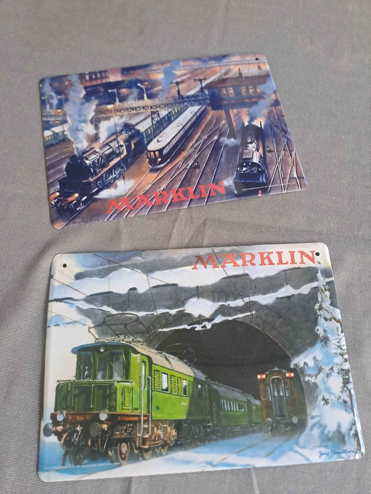 Twee  prachtige originele Märklin-bordhouder, Ophalen of Verzenden, Märklin