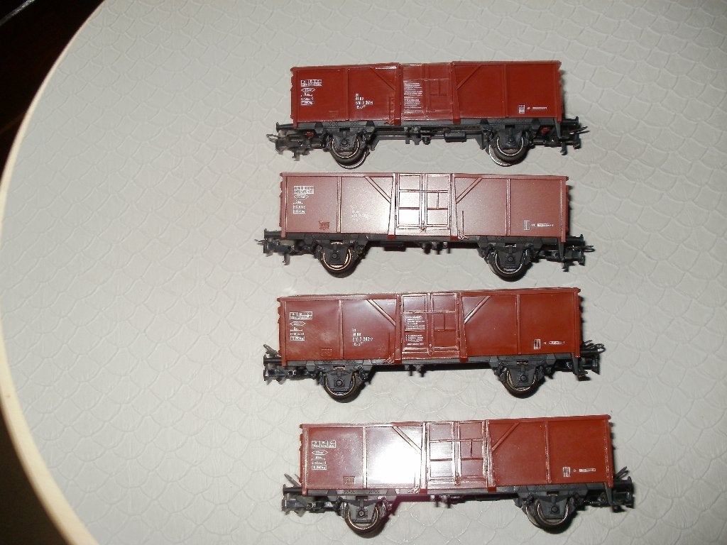 4x Marklin Ho hoge bak wagon no 4430 nieuw,zonder ovp., Wisselstroom, Ophalen of Verzenden, Märklin, Nieuw