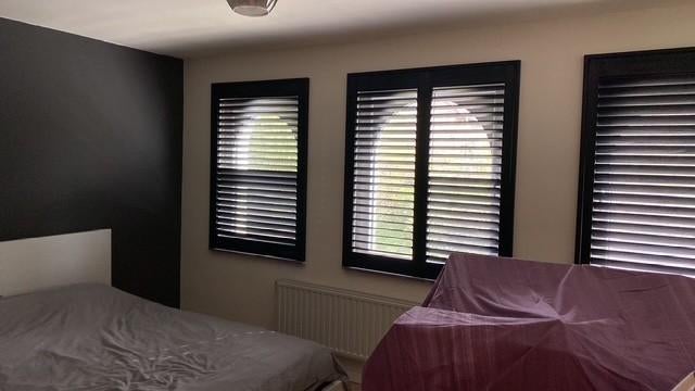 Nieuwe houten raamlamellen te koop - nog in verpakking, Ophalen, Hout, Nieuw, Landelijk