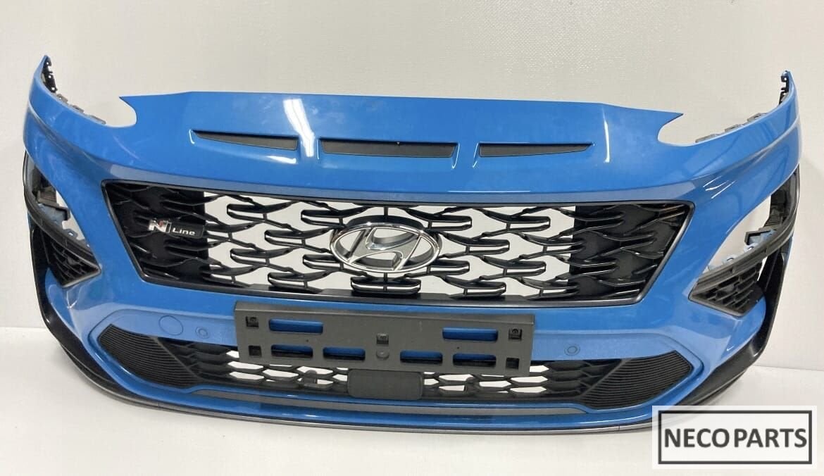 VOORBUMPER HYUNDAI KONA FACELIFT N-LINE NLINE BUMPER, Gebruikt, -, Ophalen of Verzenden, Achter