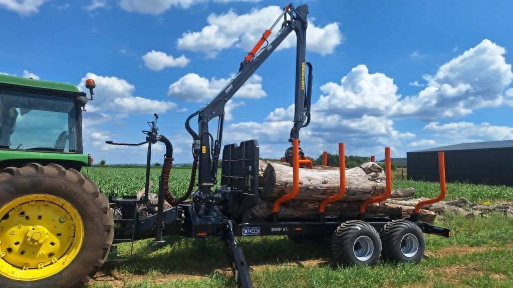 BMF 8 ton bosbouwset voor tractor, Zakelijke goederen, Ophalen, 80 tot 120 Pk, Overige merken