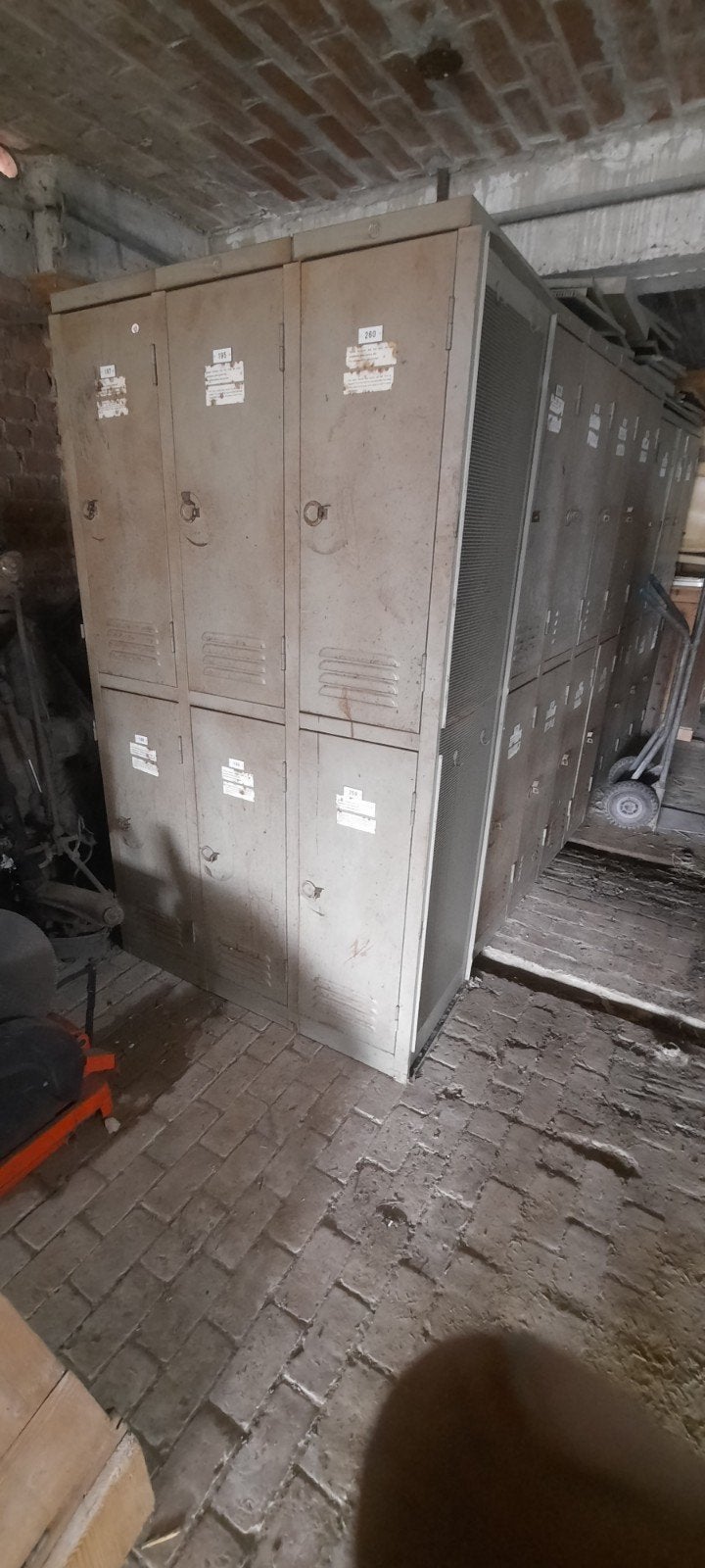 sportlockers, Enlèvement, Utilisé