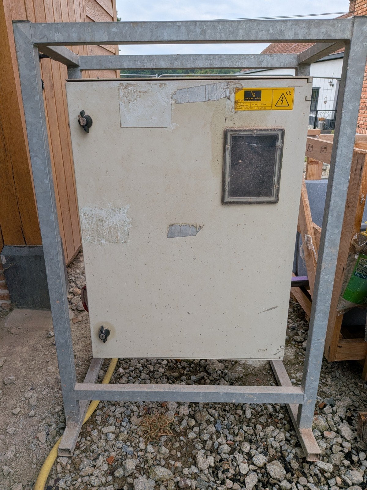 Werfkast 63A, Doe-het-zelf en Bouw, Elektriciteit en Kabels, Ophalen, Gebruikt, Groepenkast