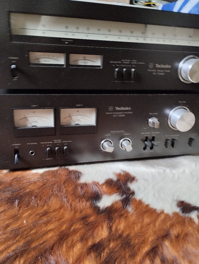 Technics versterker en tuner, Enlèvement, Utilisé, Autres marques, Composants en vrac