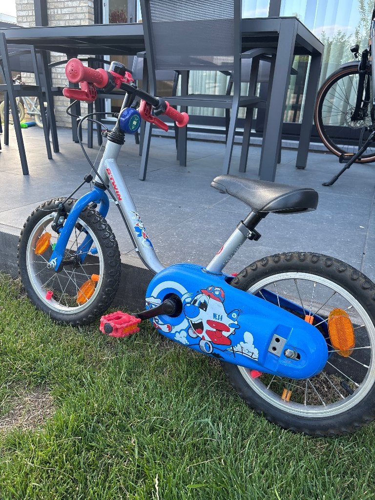 Kinderfiets, Ophalen, Gebruikt, B-Twin, Handrem