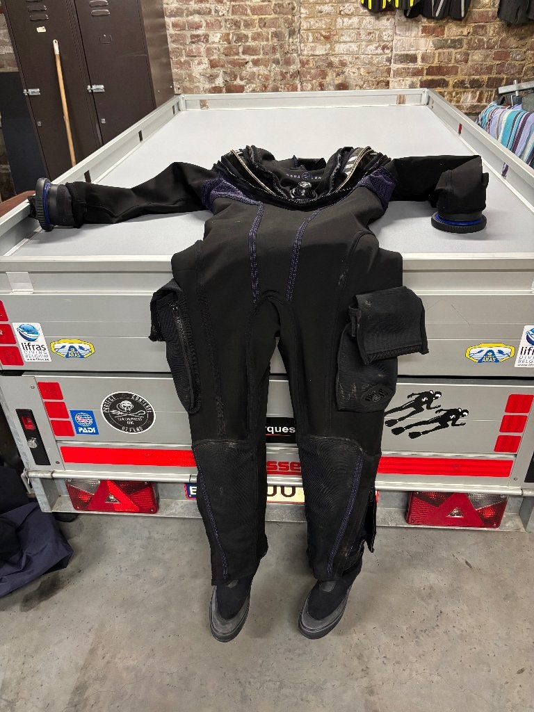 Combinaison étanche Femme, Watersport en Boten, Watersportkleding, Ophalen, Zo goed als nieuw, Dame, Wetsuit