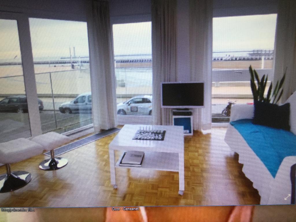 TE. HUUR:MOOIE STUDIO, uniek zeezicht OOSTENDE, Rolstoelvriendelijk, Antwerpen of Vlaanderen, 3 personen, Appartement
