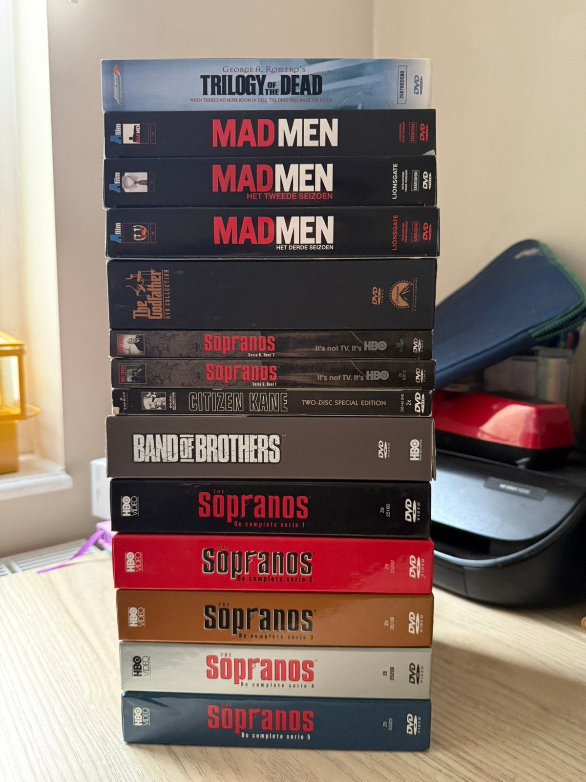 DVD boxen: The Sopranos, Mad Men, Band of brothers,…, Ophalen of Verzenden, Zo goed als nieuw
