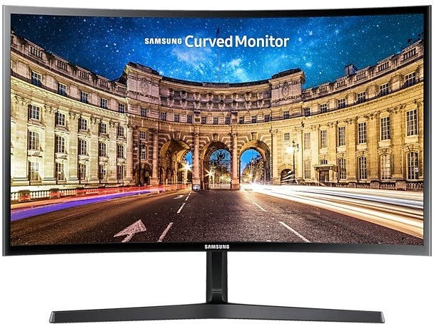 2x samsung 27 inch curved monitor, Enlèvement