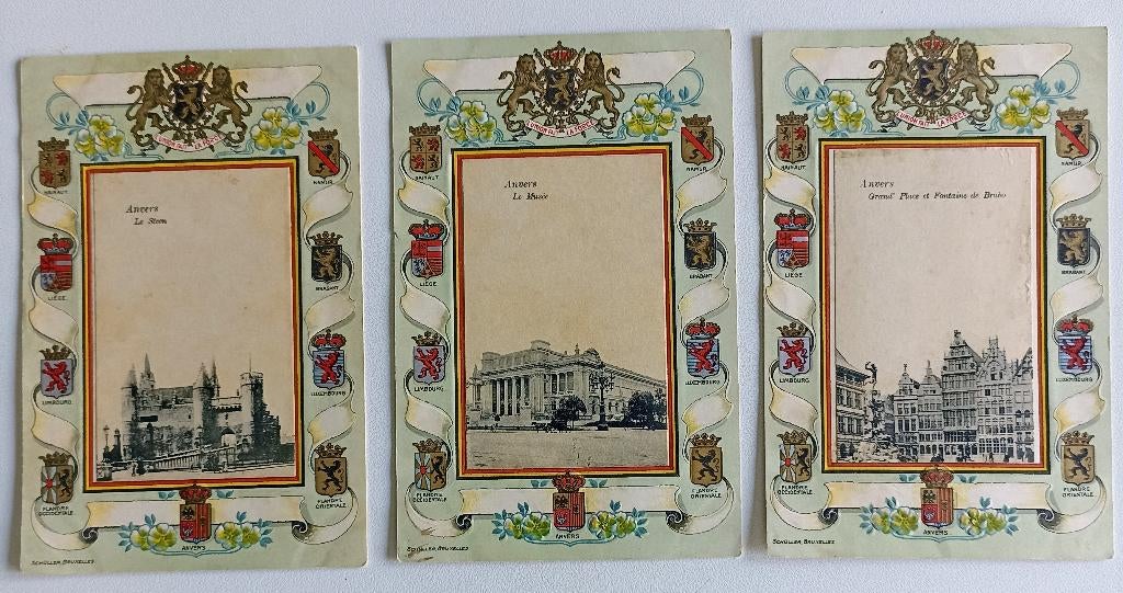 POSTKAARTEN ANTWERPEN, Verzenden, Ongelopen, Antwerpen