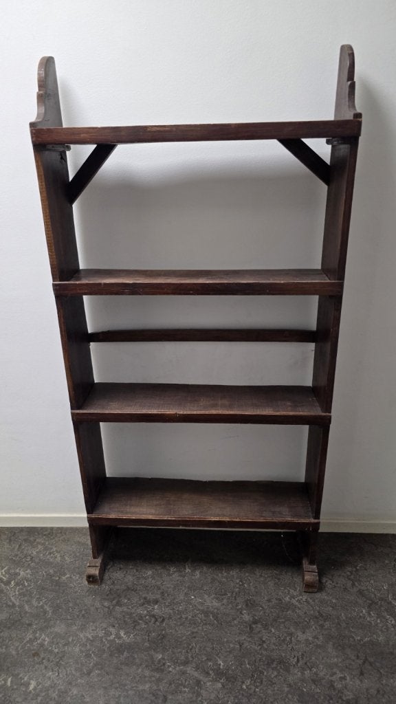 Antiek houten boekenrek ca. 1850-1880