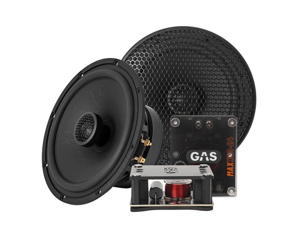 GAS Audio Power MAX X2-64 6.5'/165mm Coaxial speakers, Ophalen of Verzenden, Nieuw