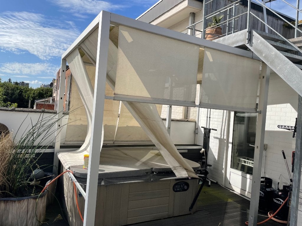 Gandía Blasco Design Pergola (250x250x250), Jardin & Terrasse, Verrières, Comme neuf, Pavillon de jardin, Enlèvement